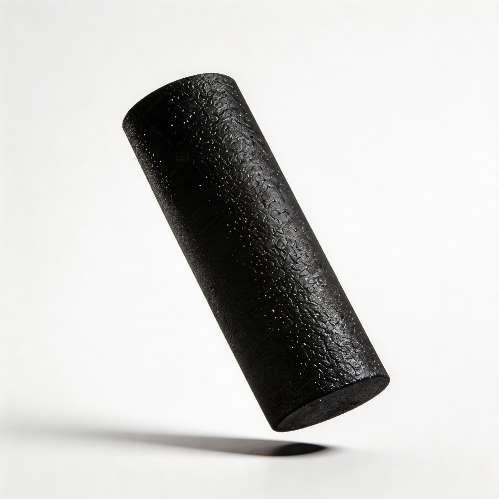60cm High Density Black EPP Foam Roller Solid Yoga Fitness Massage Roller