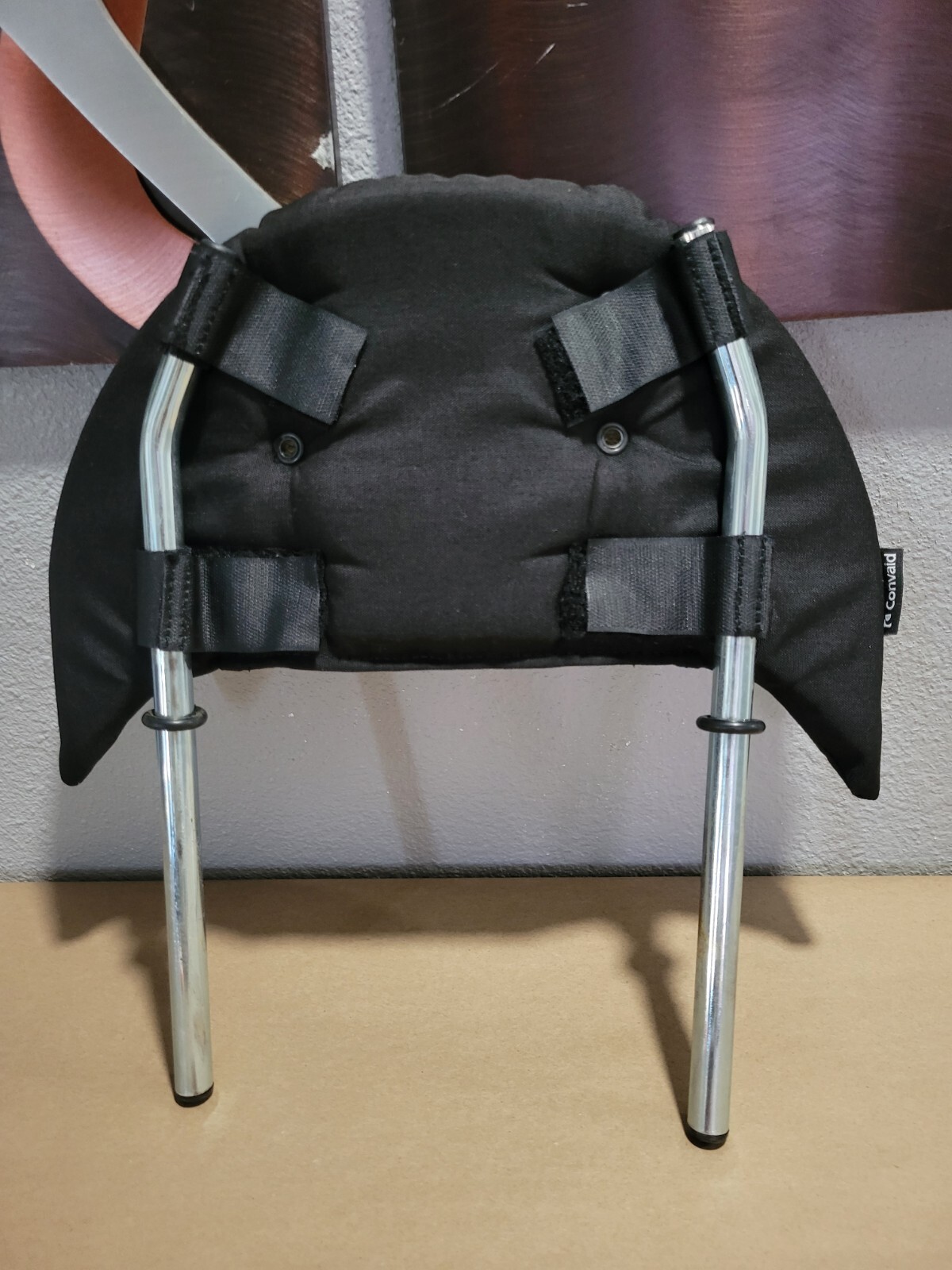 Convaid Cruiser Size 12 Headrest Extension Head Rest Black