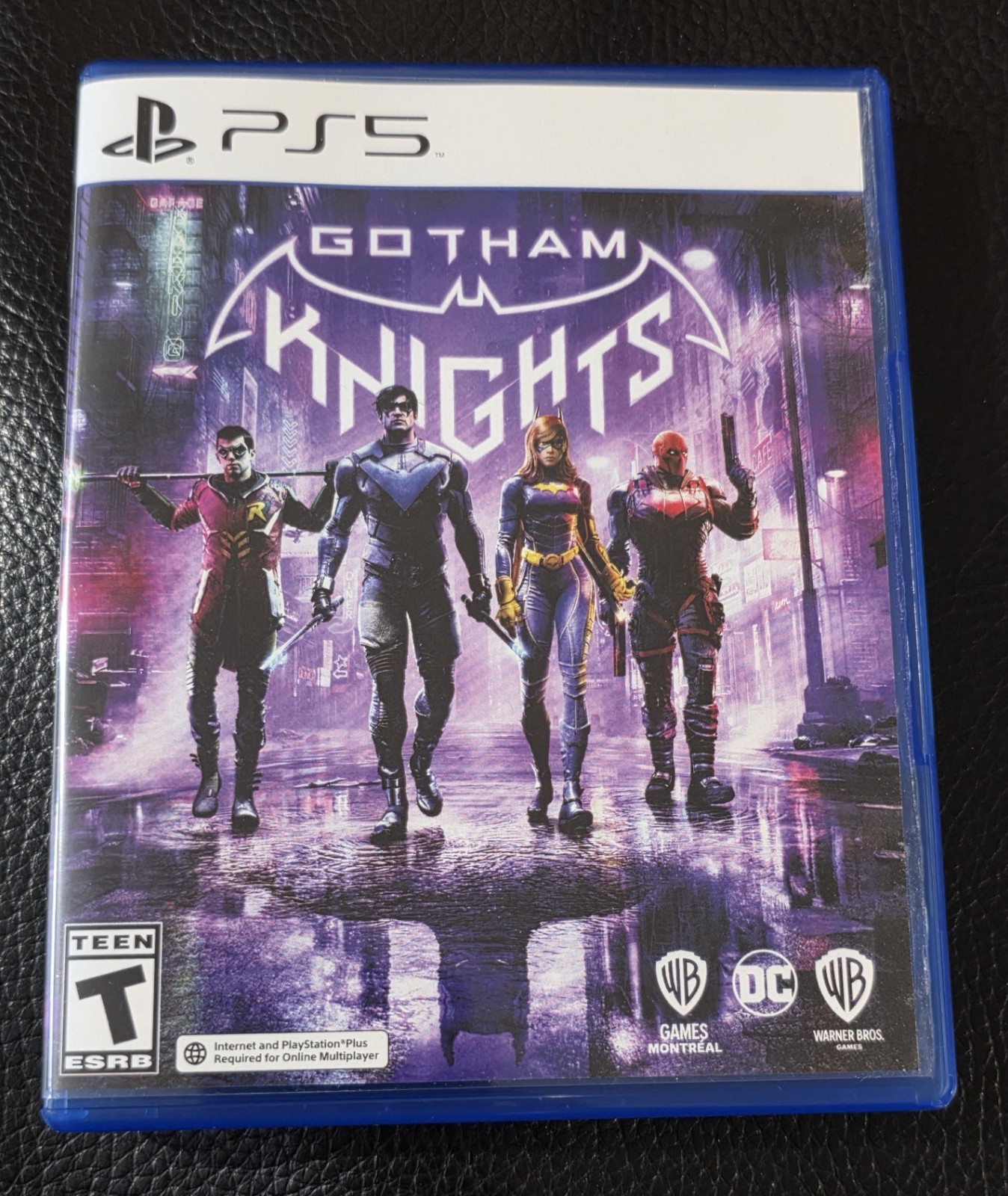 Replacement Case (NO GAME) Gotham Knights PlayStation 5 PS5
