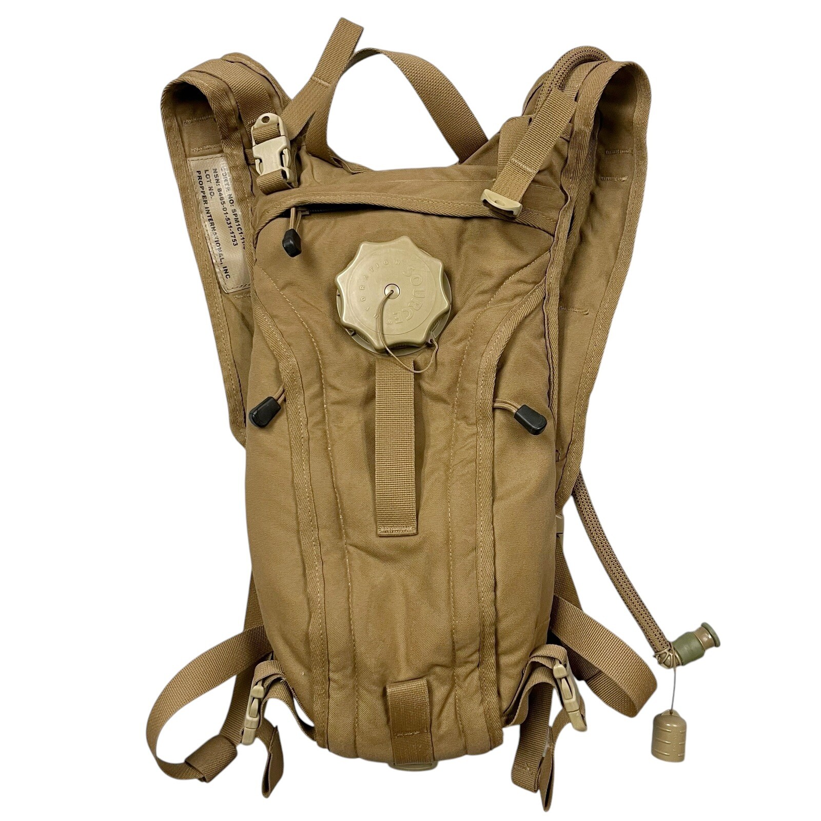 SOURCE Tactical 3L Hydration Pack Carrier with WXP Reservoir Coyote Tan 100oz