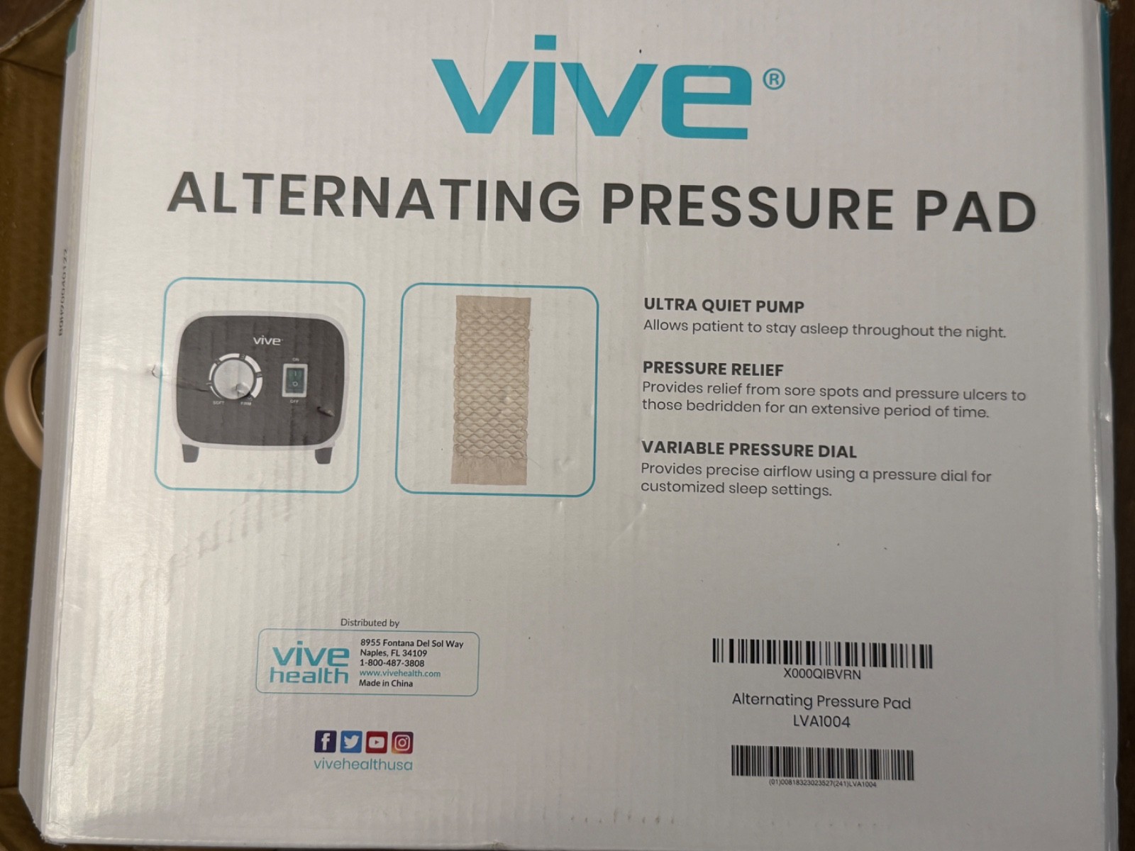 Vive 36"x78" Alternating Pressure Pad - Open Box - Good working condition