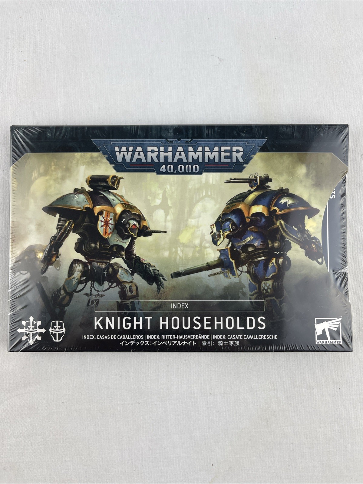 Warhammer 40k Knight Households 10th edition Index Cards OOP Sealed 72-54