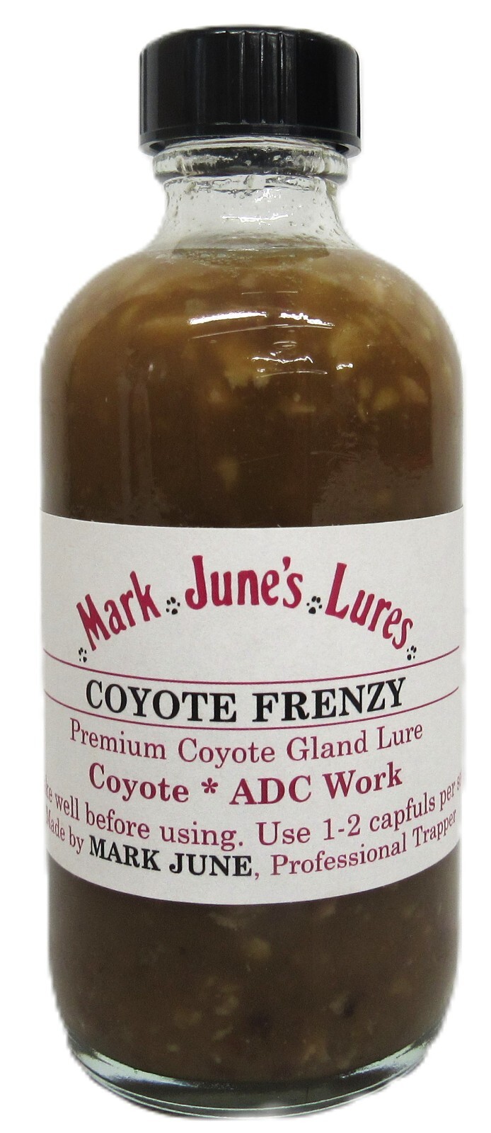 Coyote Frenzy - Coyote Gland Lure - Mark June's Lures 4oz Bottle