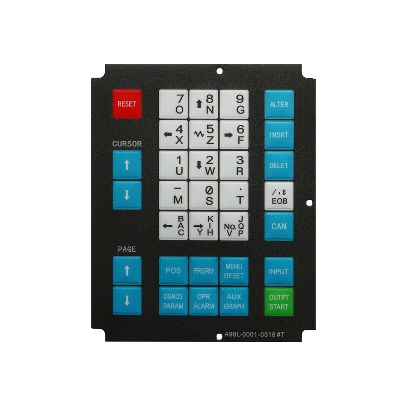 Membrane Keypad for Fanuc OT-A98L-0001-0518#T Keysheet Keyboard Switch Button