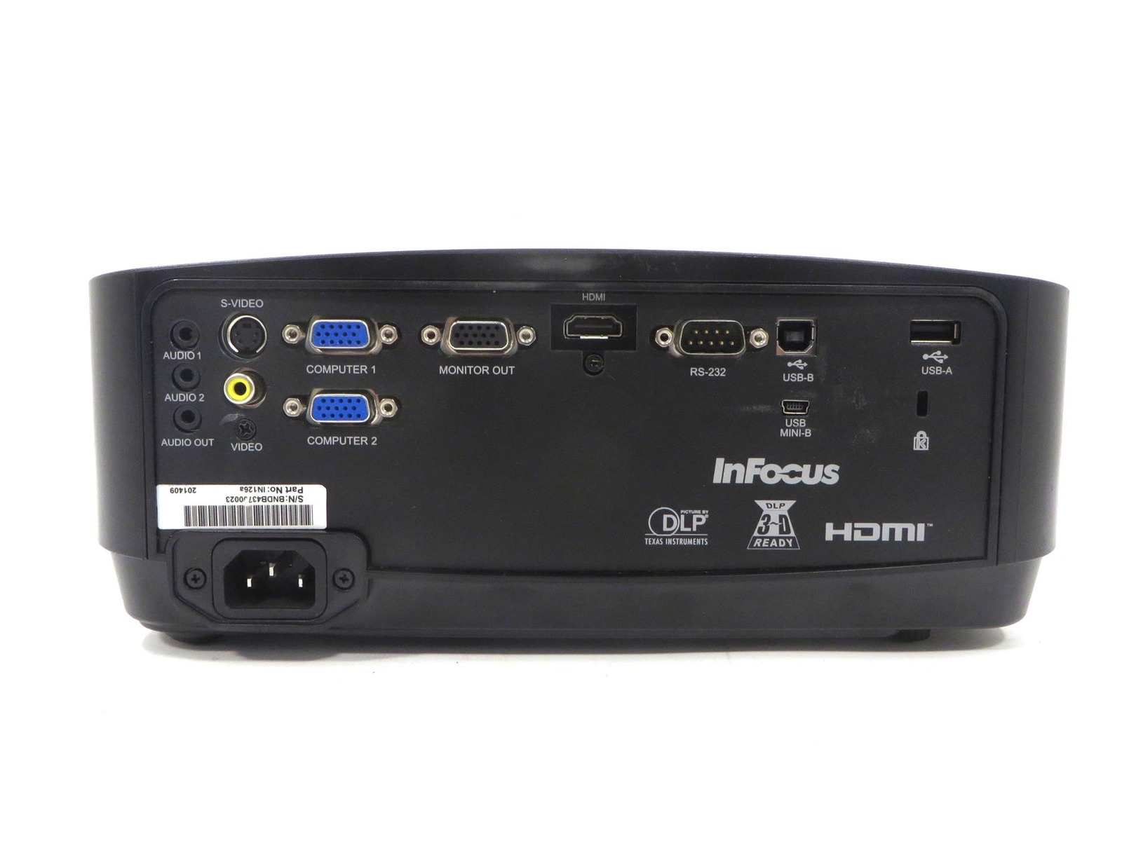 InFocus IN126a DLP Projector 3D Ready HDMI - Lamp Runtime : 115 Hrs