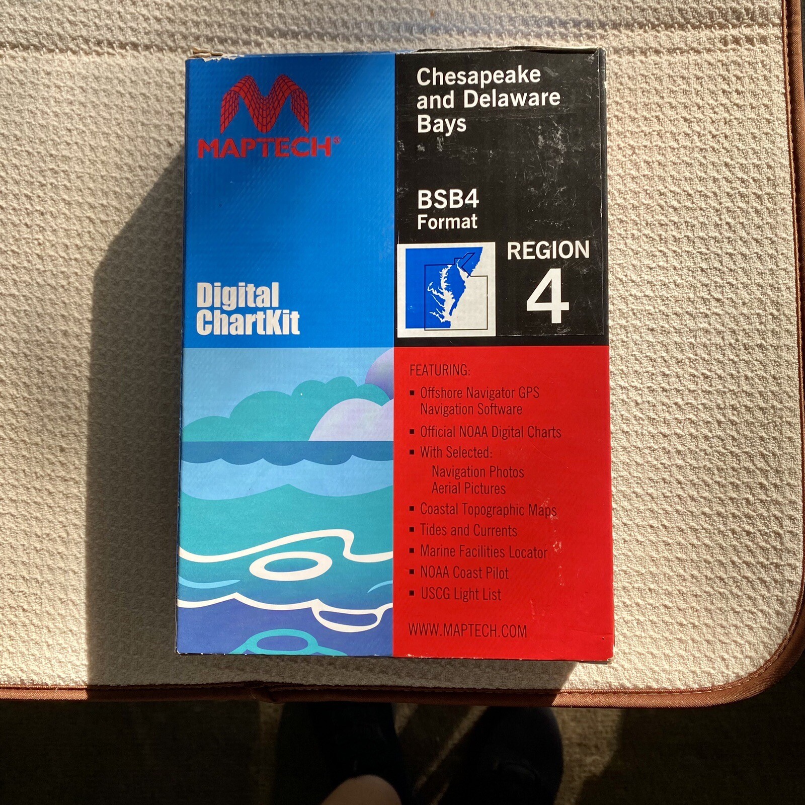 MapTech Digital ChartKit 2005 Region 4 Chesapeake & Delaware Bays BSB4 Format