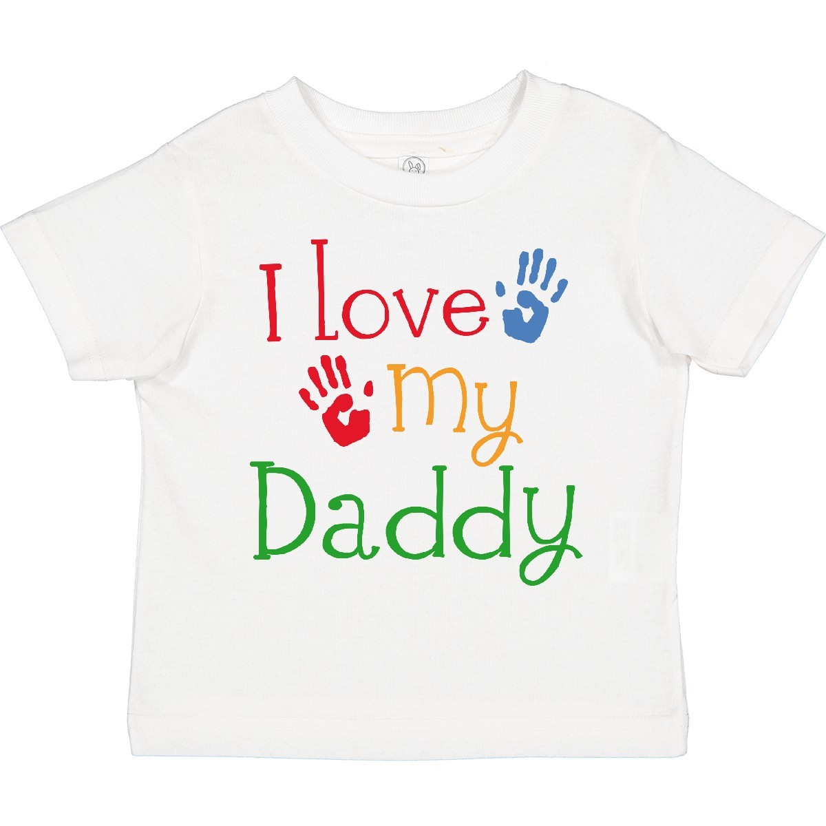 Inktastic I Love My Daddy Toddler T-Shirt Childs Kids Boys Girls Cute Colorful