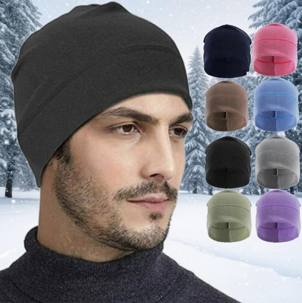 Winter Snow Ski Warm Fleece Watch Cap Military Beanie Skull Hat for Men Women