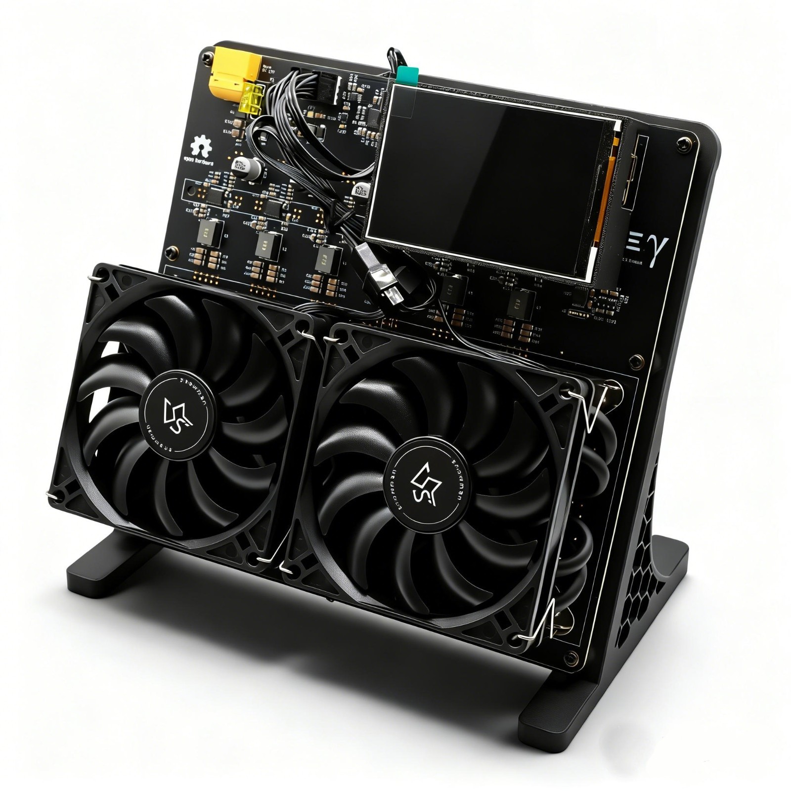 12Th/s 3.5in screen NerdOCTAxe Rev3.1 High performance mute Fans Bitcoin Miner