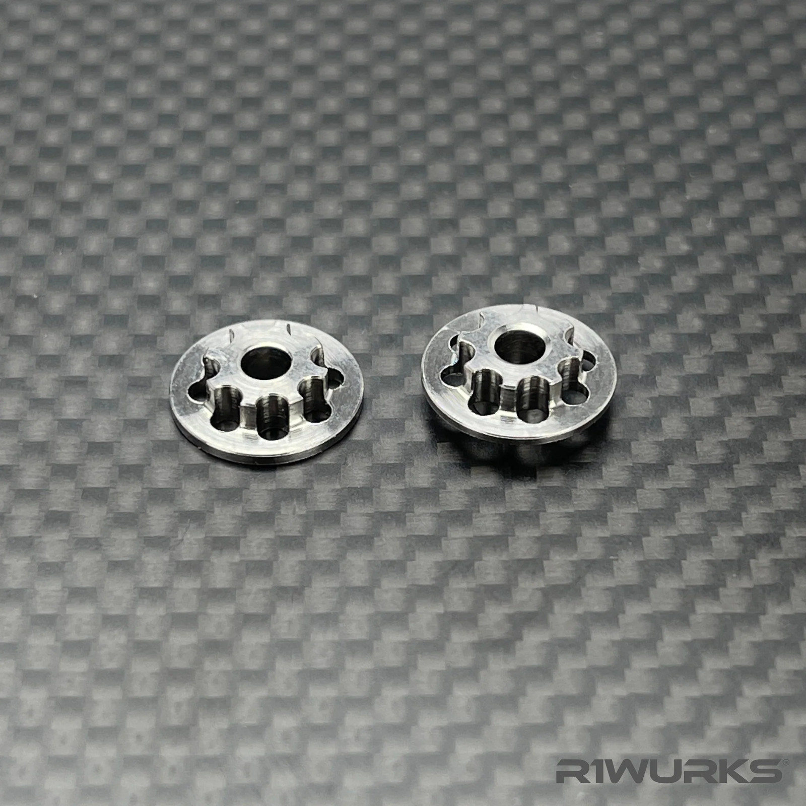 R1WURKS (B7 Series) HD Slipper Spring Adapter Set, Titanium