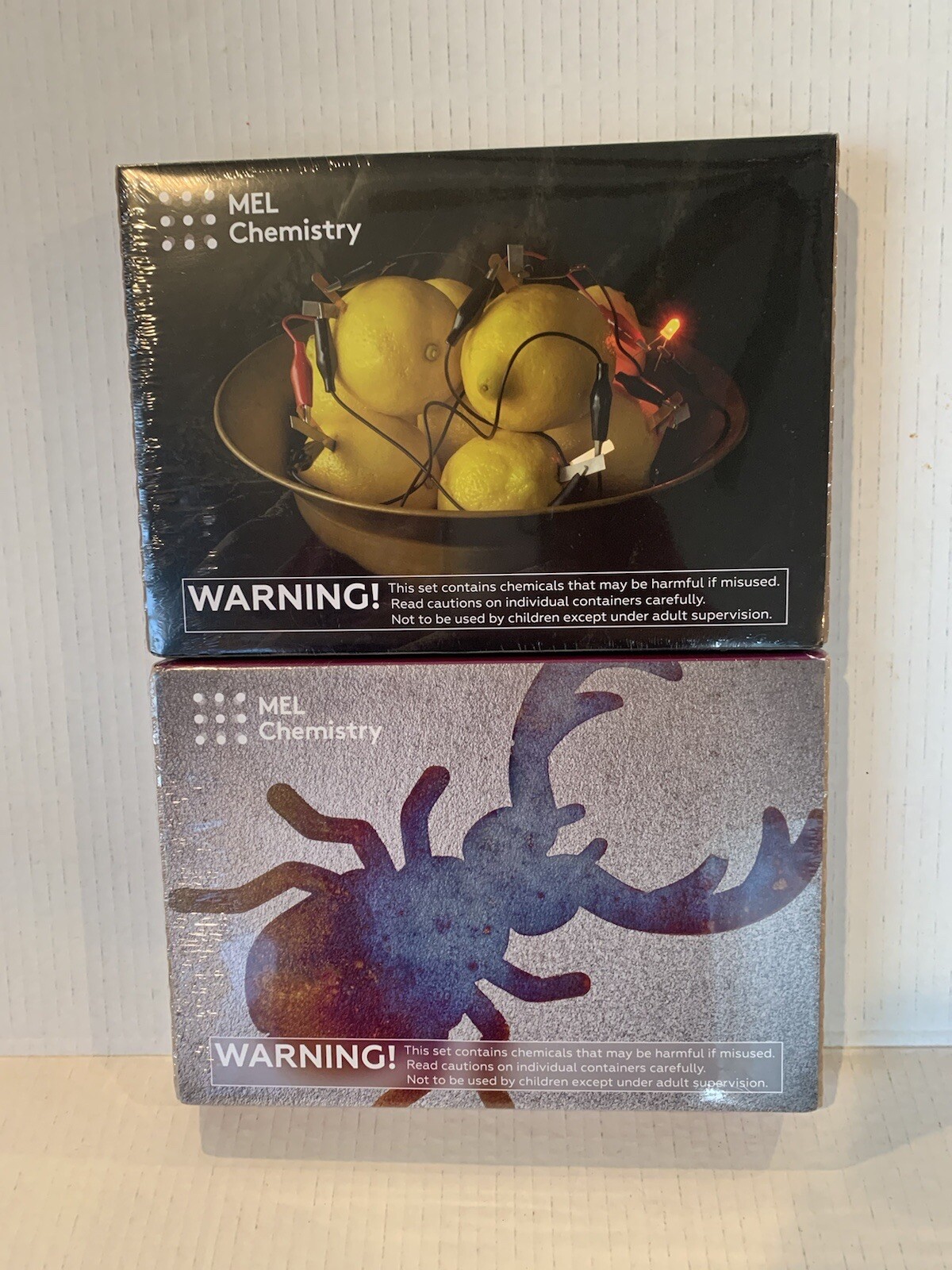 2 Mel Chemistry Kits Etching & Plating and Chemistry & Electricity New Sealed