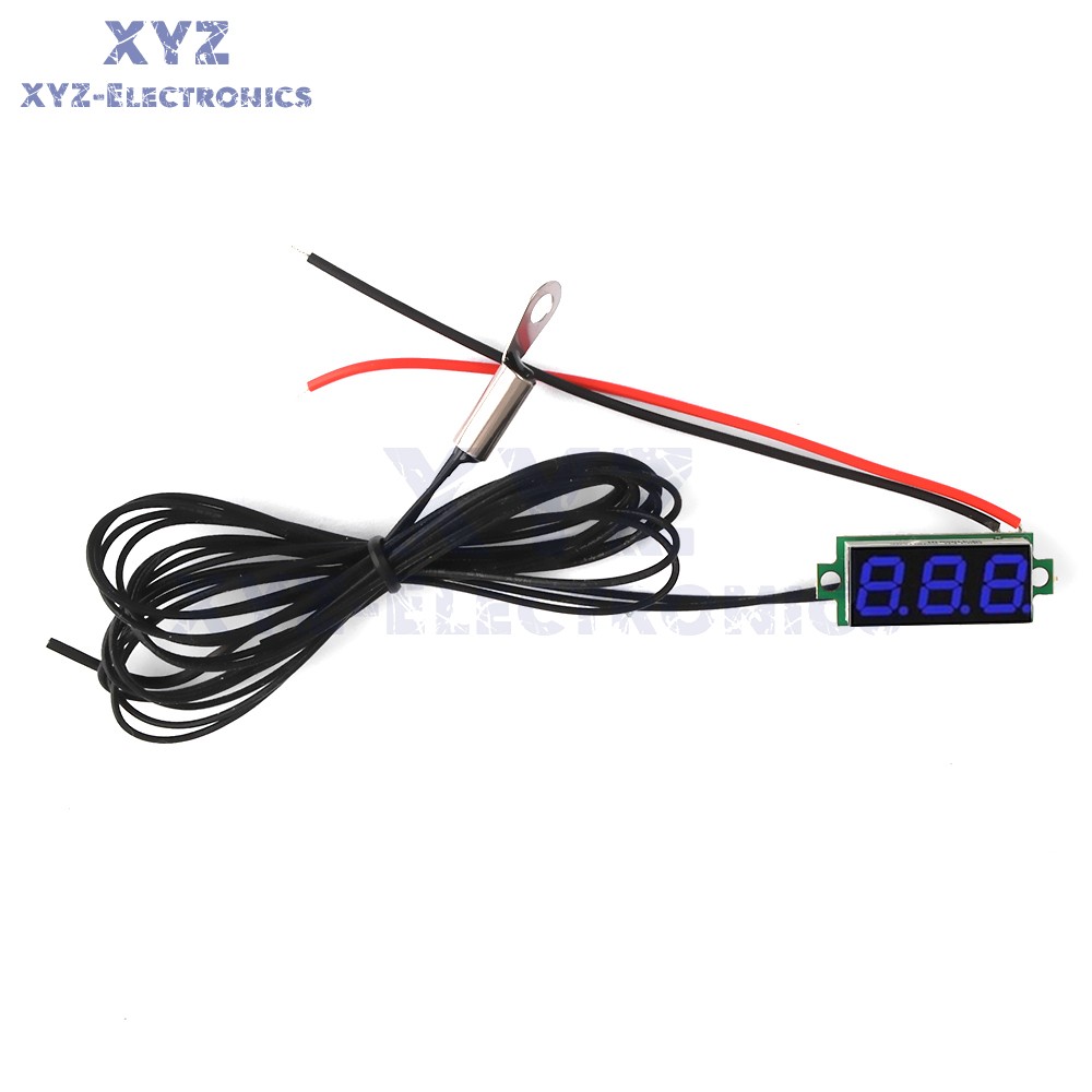 DC4-28V 0.28" High Temperature Sensor Detector Digital Thermometer NTC Probe
