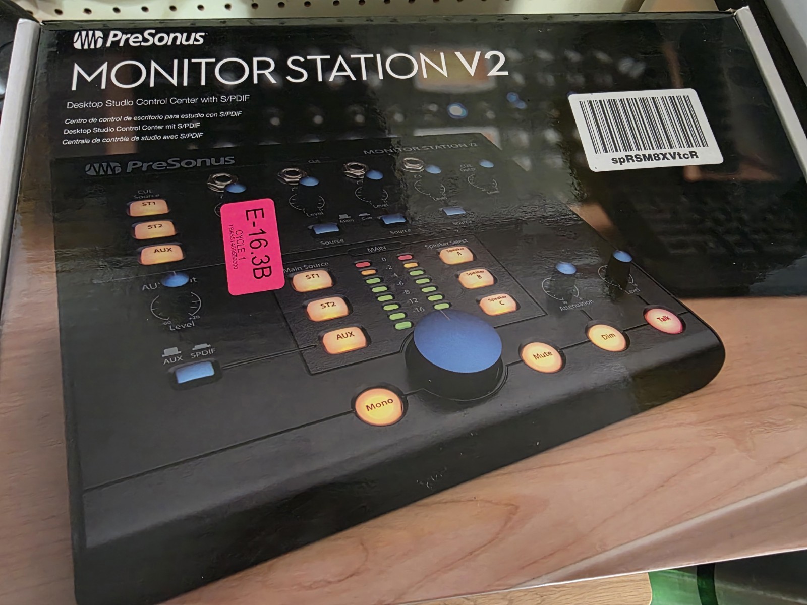 NEW PreSonus Monitor Station V2 Desktop Studio Control Center