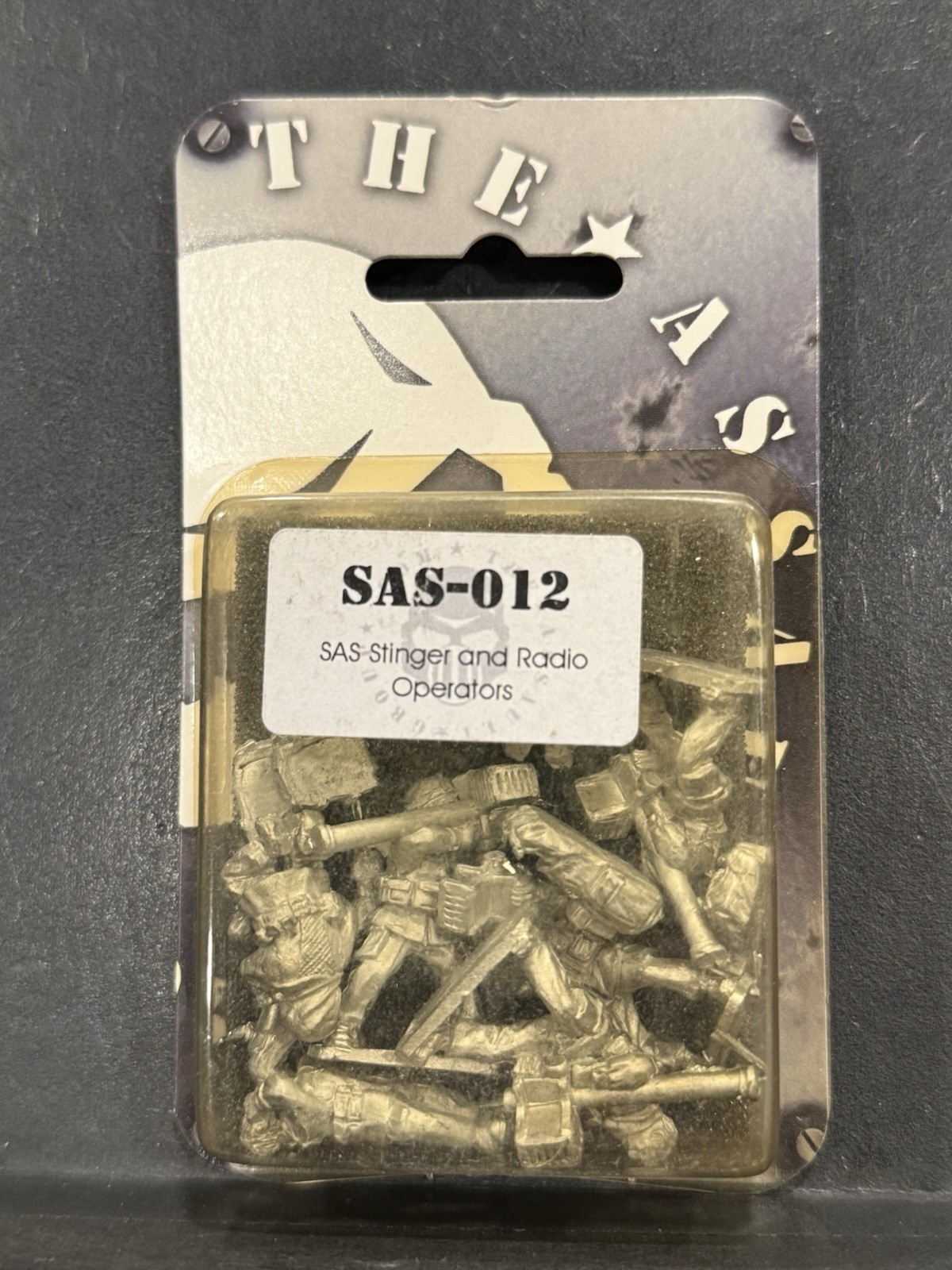 Assault Group Historical Mini 28mm - SAS-012 - SAS Stinger & Radio Operators
