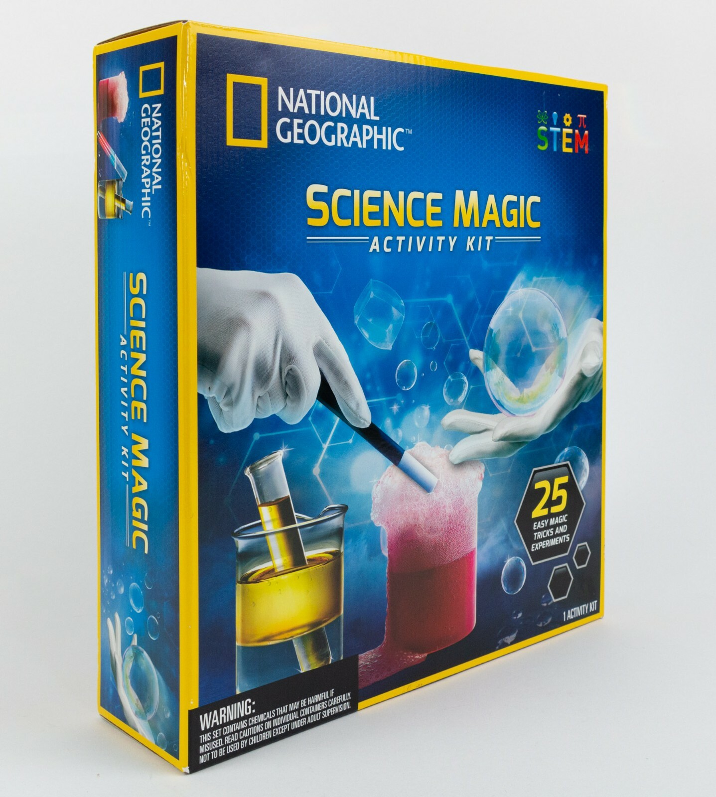 **NEW** National Geographic Science Magic Activity Kit STEM 25 Easy Magic Tricks