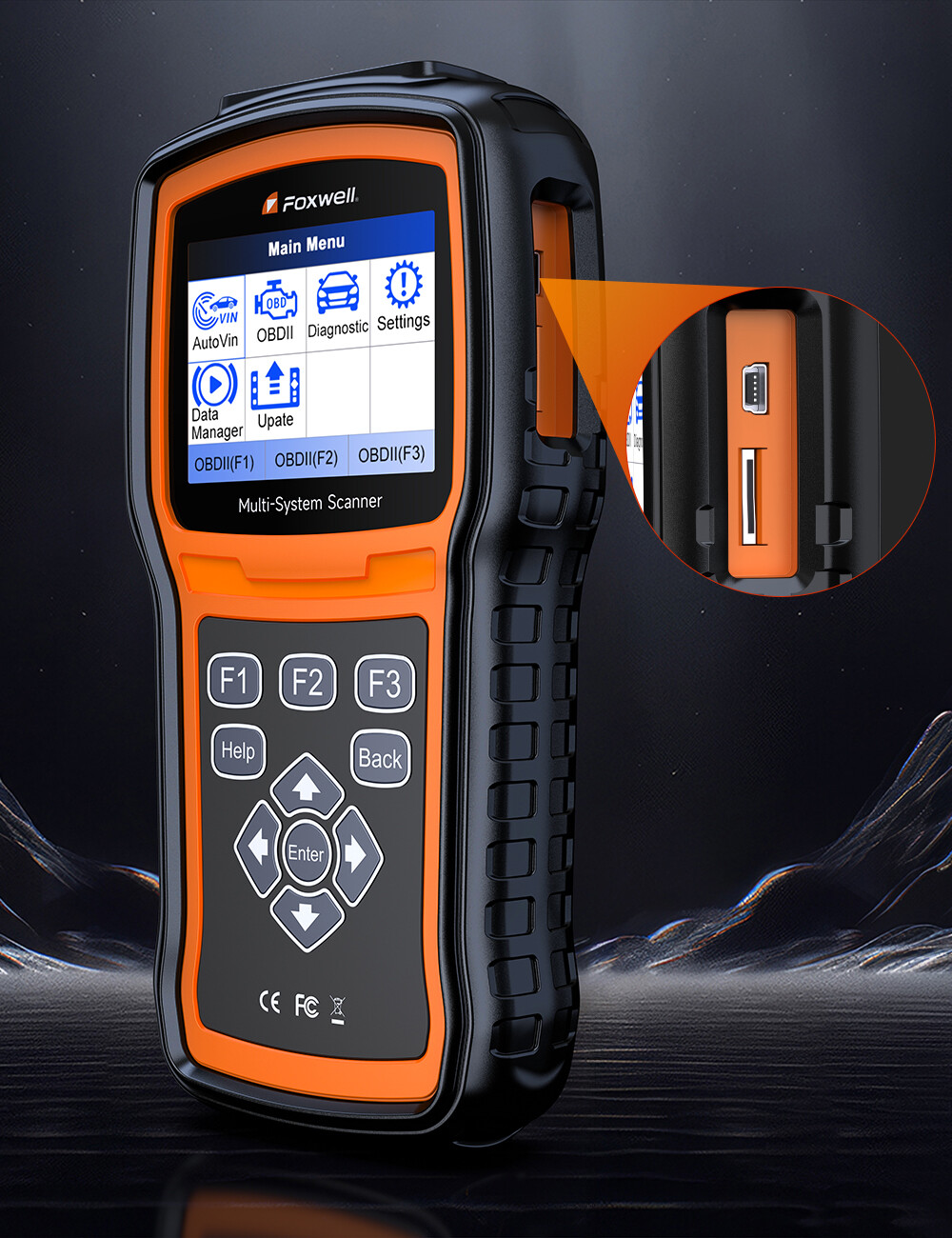 For BENZ Foxwell NT530 plus Bidirectional Car OBD2 Scanner Diagnostic Reset Tool