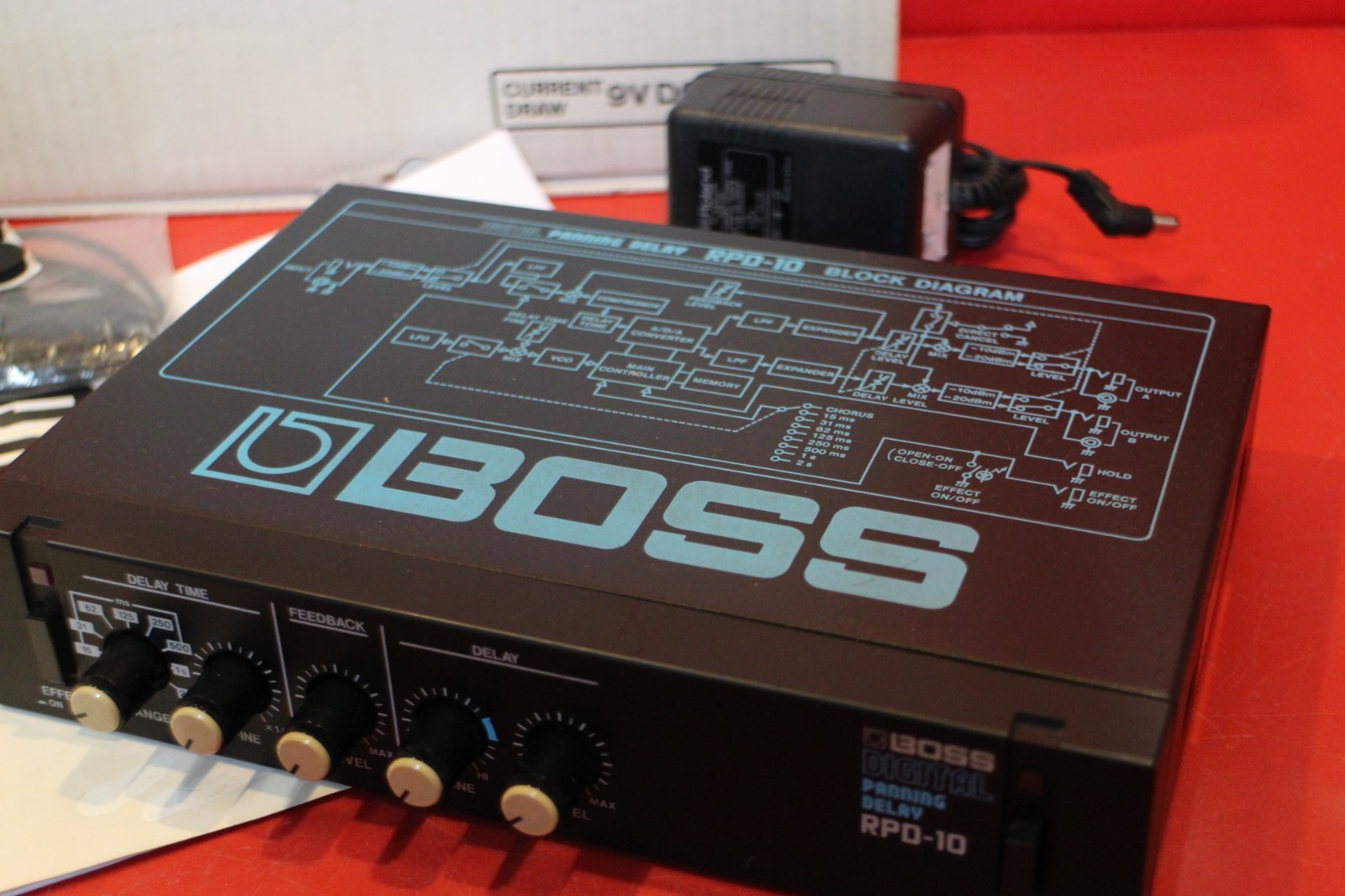 USED BOSS RPD 10 Panning Delay Delay Machine U3040 260716