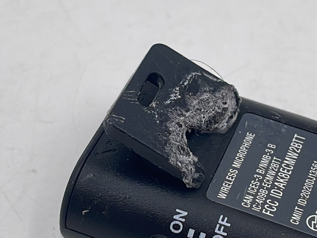 Sony ECM-W2BT Wireless Microphone Transmitter Mic Only - Read