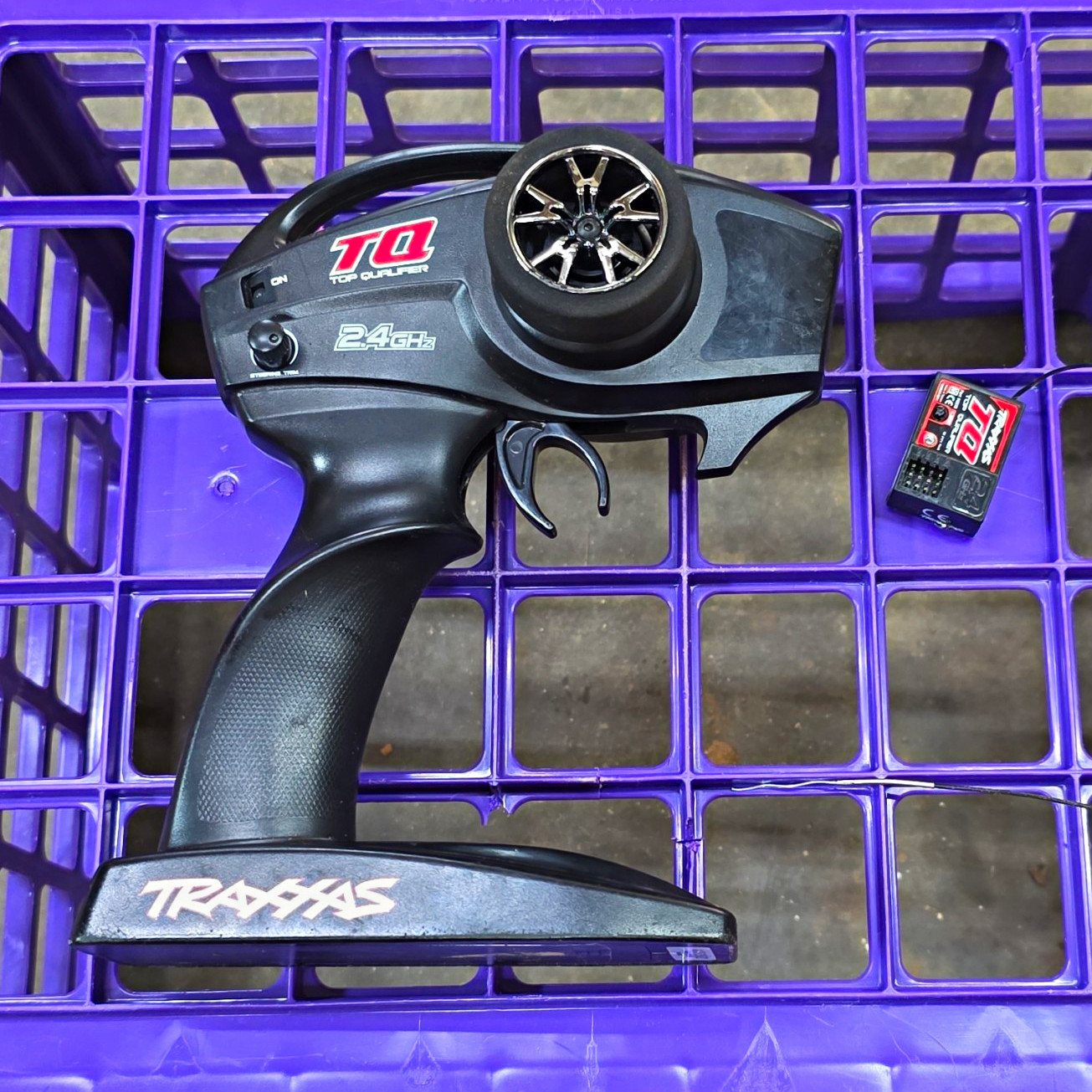 Traxxas TQ 2.4GHz Pistol Transmitter & Receiver Set RC Radio 1:10