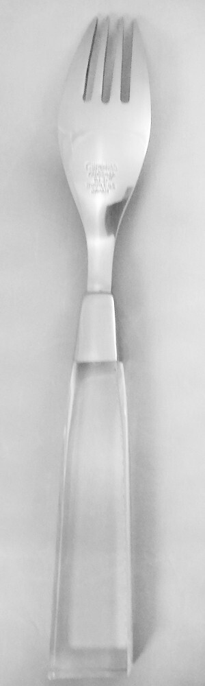 LUCITE CLEAR PLASTIC by Supreme 5 Piece Place Setting NEW NEVER USED made Japan