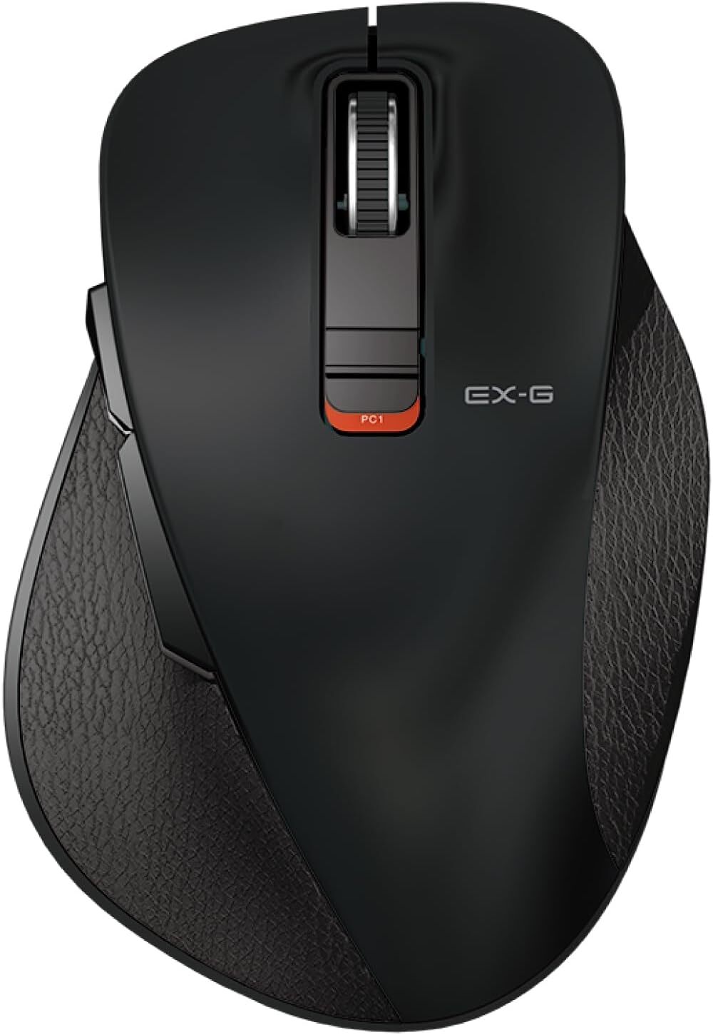 ELECOM Wireless Mouse Bluetooth Silent EX-G Grip Master Multi-Pairing L Siz