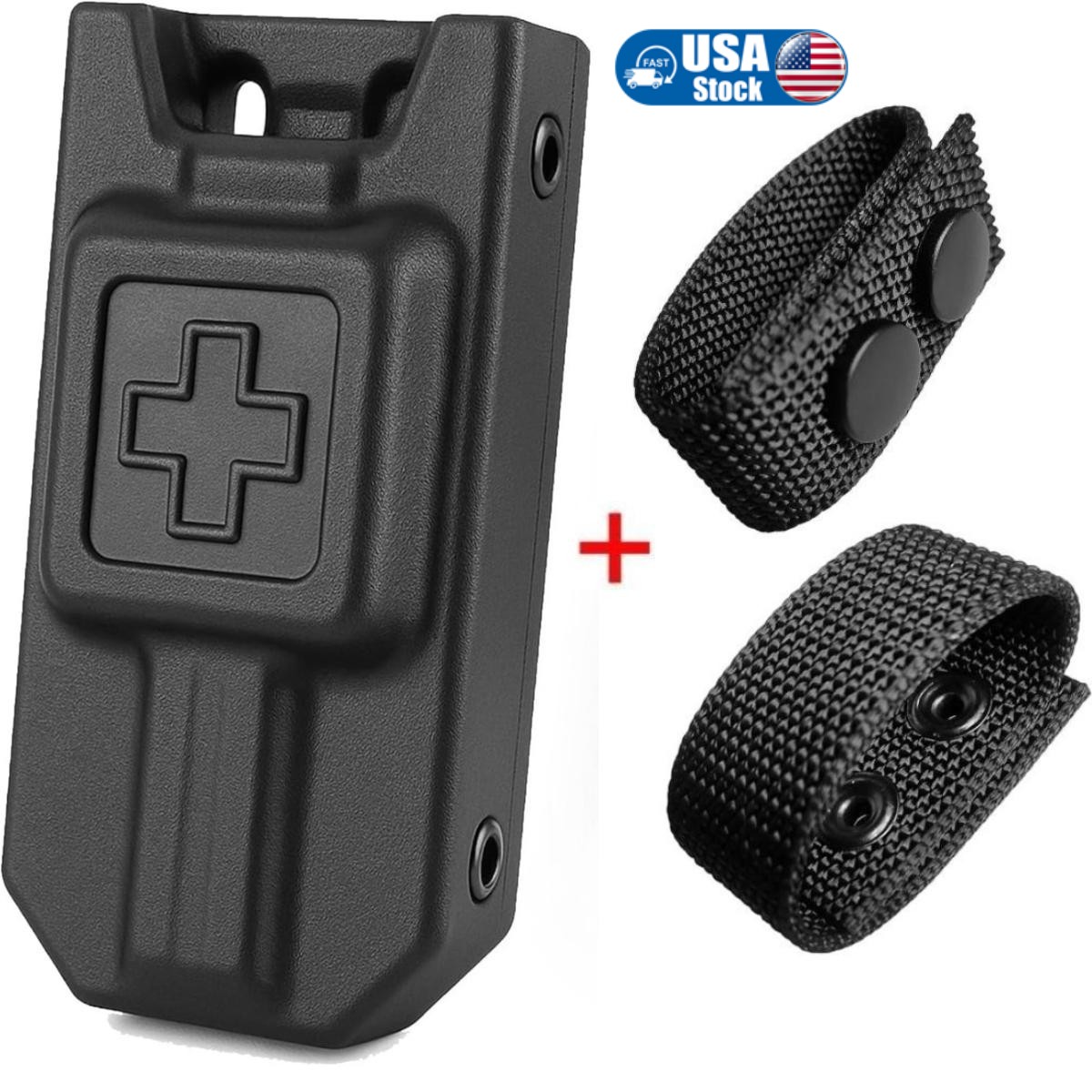 MOLLE Tourniquet Holder for CAT GEN 7 Quick Access EMT Pouch Fits Belt Vest