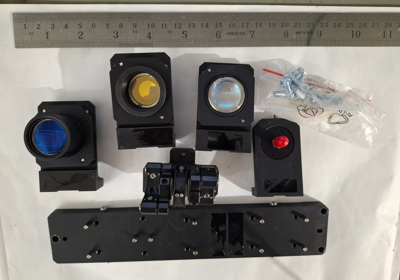 Lot of Assorted THORLABS Optics, Parts, Accessories