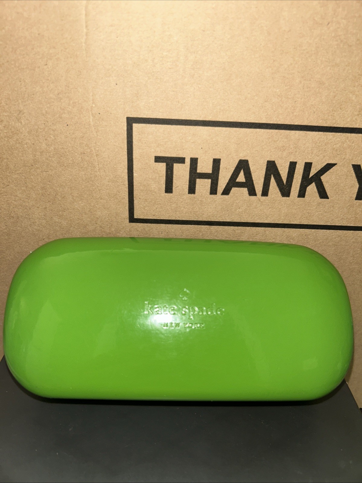 KATE SPADE NY Hard Clamshell Case in Green for Sunglasses 64 x 76 x 160 mm