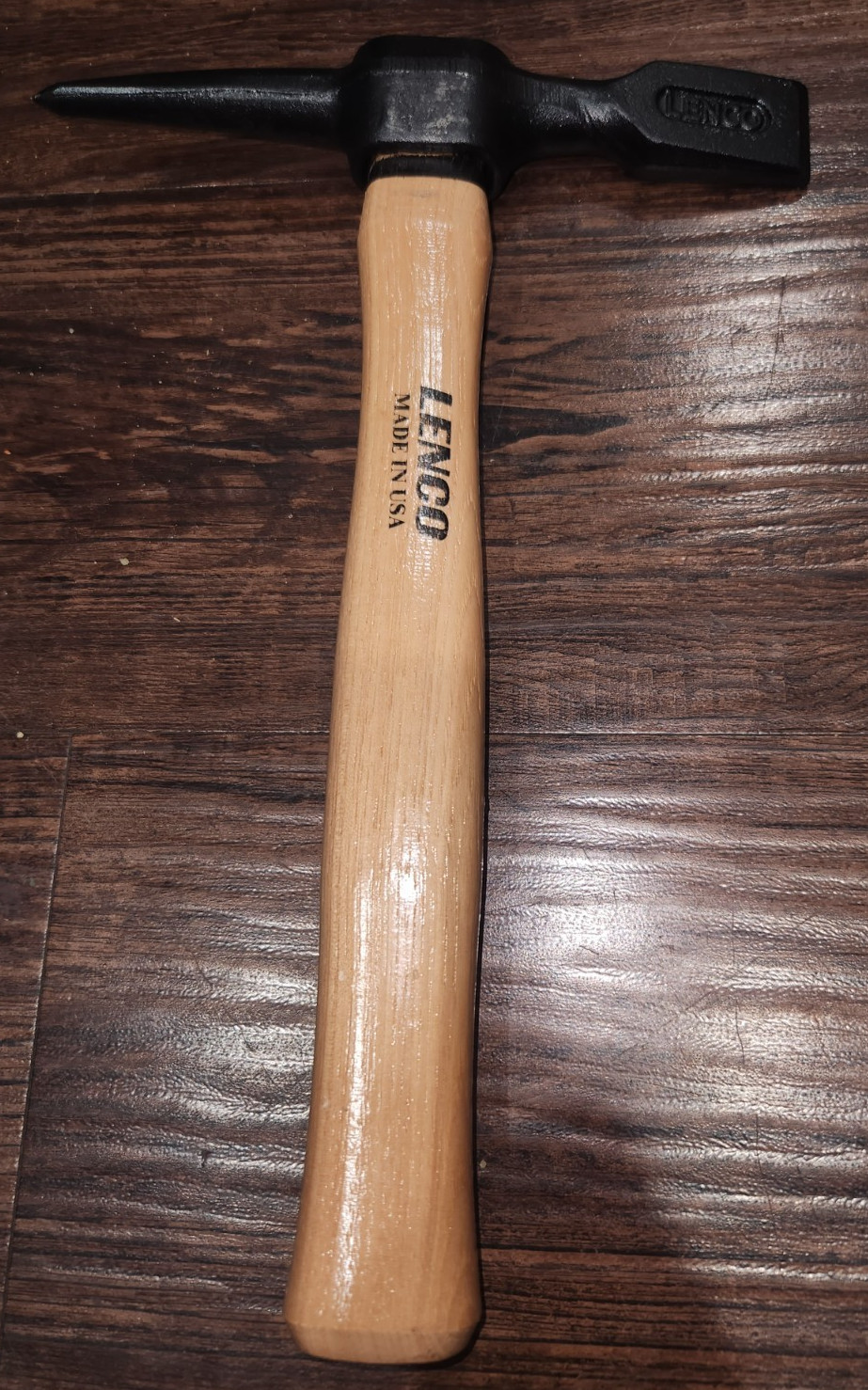 LENCO 09090 CHISEL/CROSS CHISEL WOOD HANDLE CHIPPING HAMMER