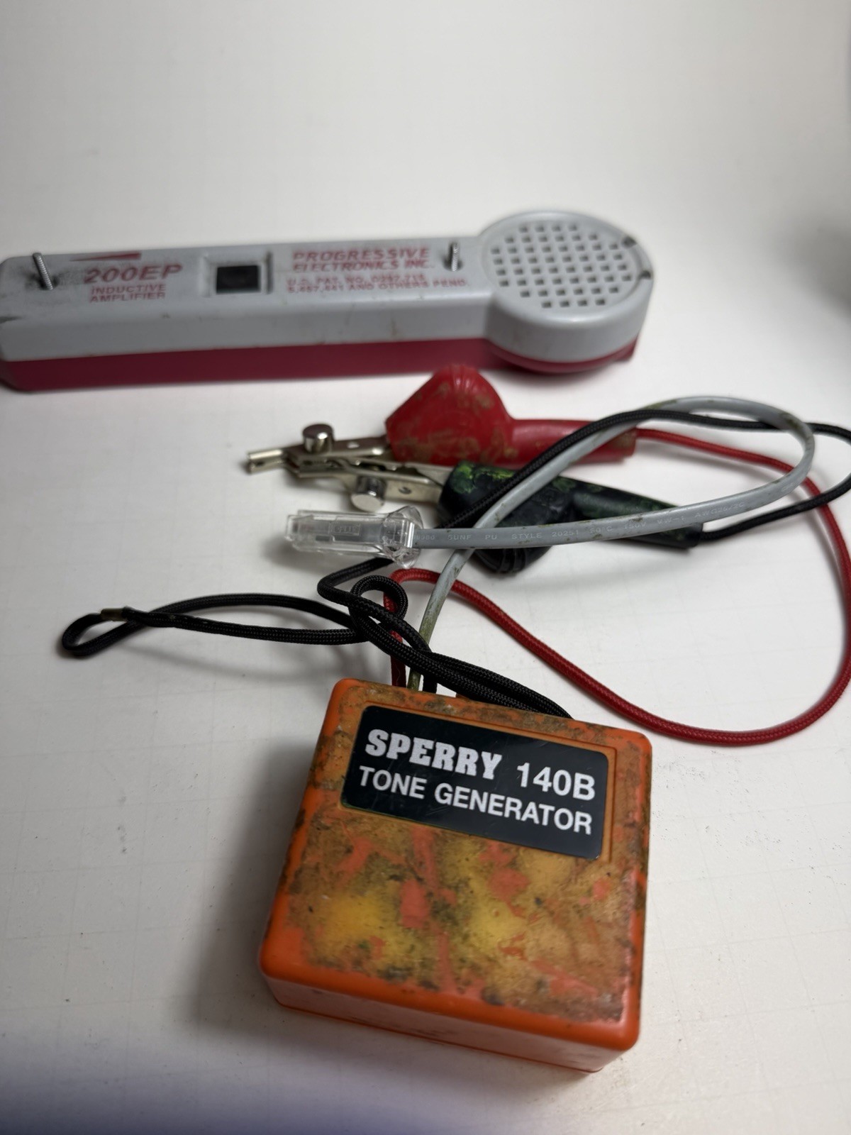 Tempo Progressive Electronics Gray 200EP inductive amplifier SPERRY 140B PARTS