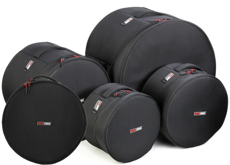 Gator Icon Series Jazz Fusion Drum Set Bags - 3 Tom, Kick, and Snare