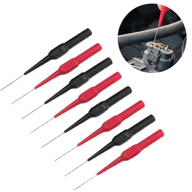 30v Car Tip Probes Diagnostic Tool, Auto Multimeter Test Leads with Extension