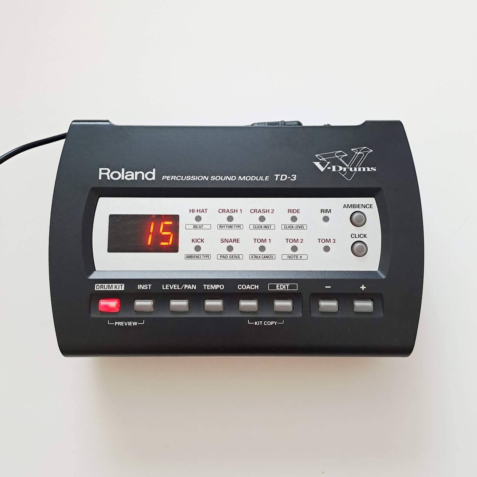 Roland TD-3 Brain Module for V-Drums Unit Only No Power Supply Or Bracket