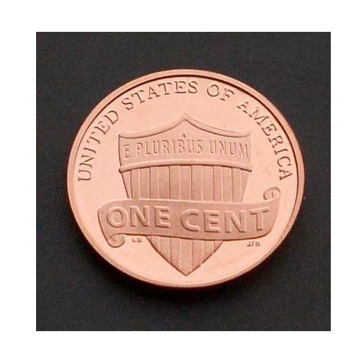2014 S PROOF LINCOLN SHIELD CENT