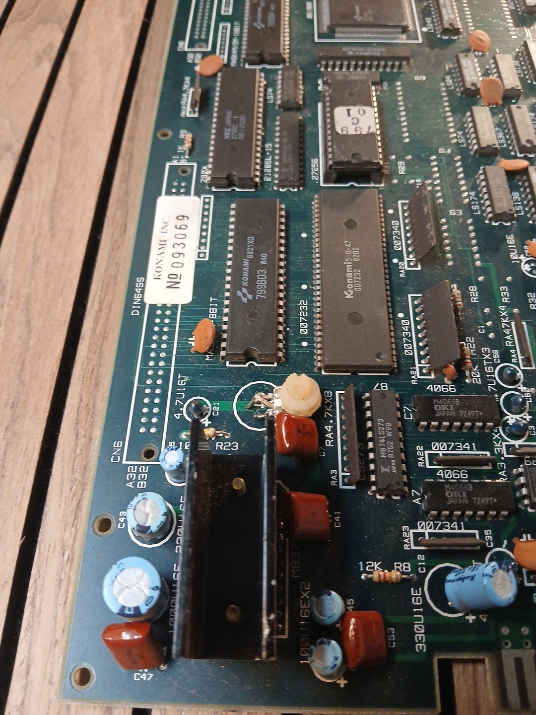 The Main Event PCB Jamma Video Arcade Game KONAMI System 1988
