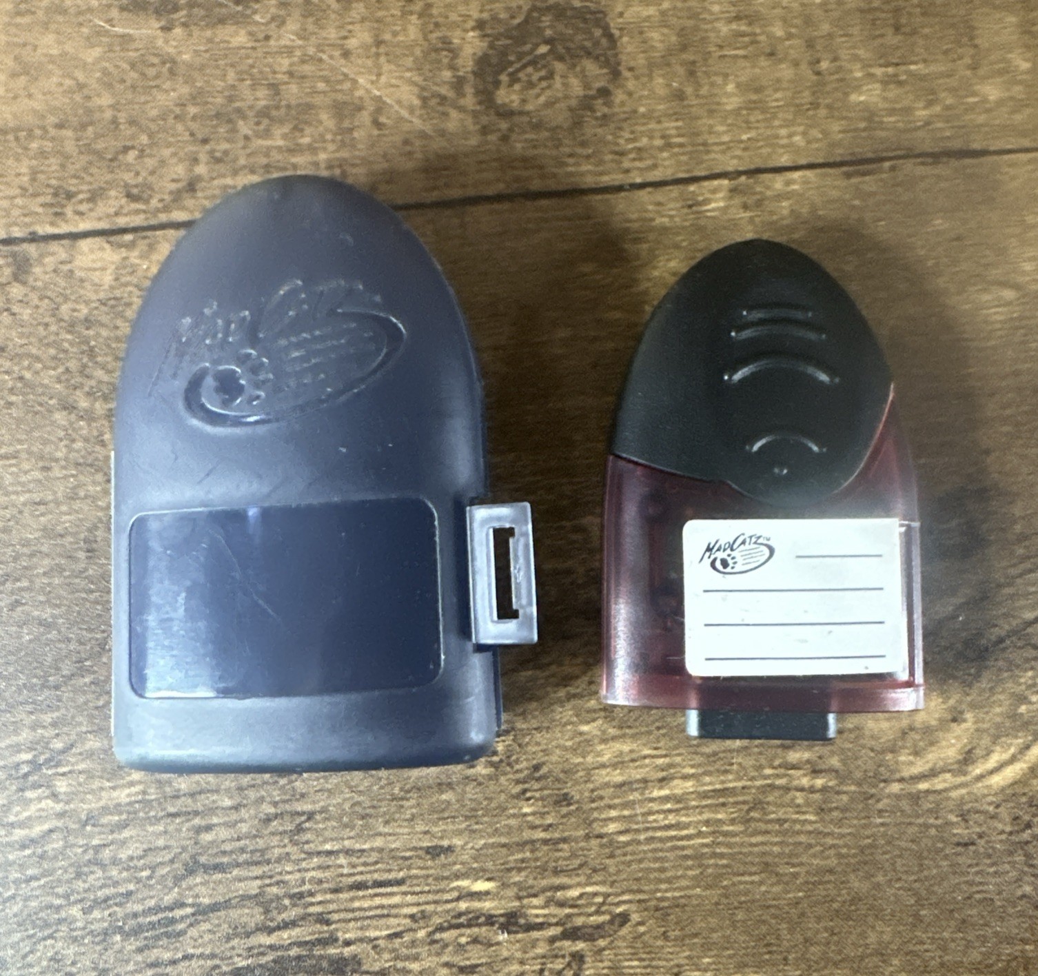 Original Microsoft Xbox MadCatz Memory Card Unit 8MB OG 4507 Red Tested Working