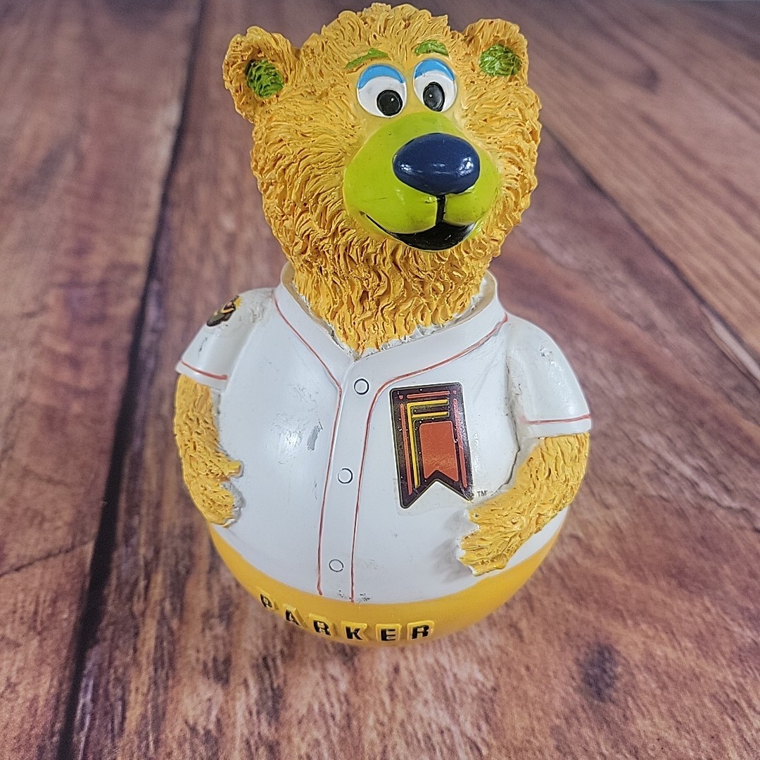 Parker Fresno Grizzlies SGA Official Mascot Wobbler Rare!