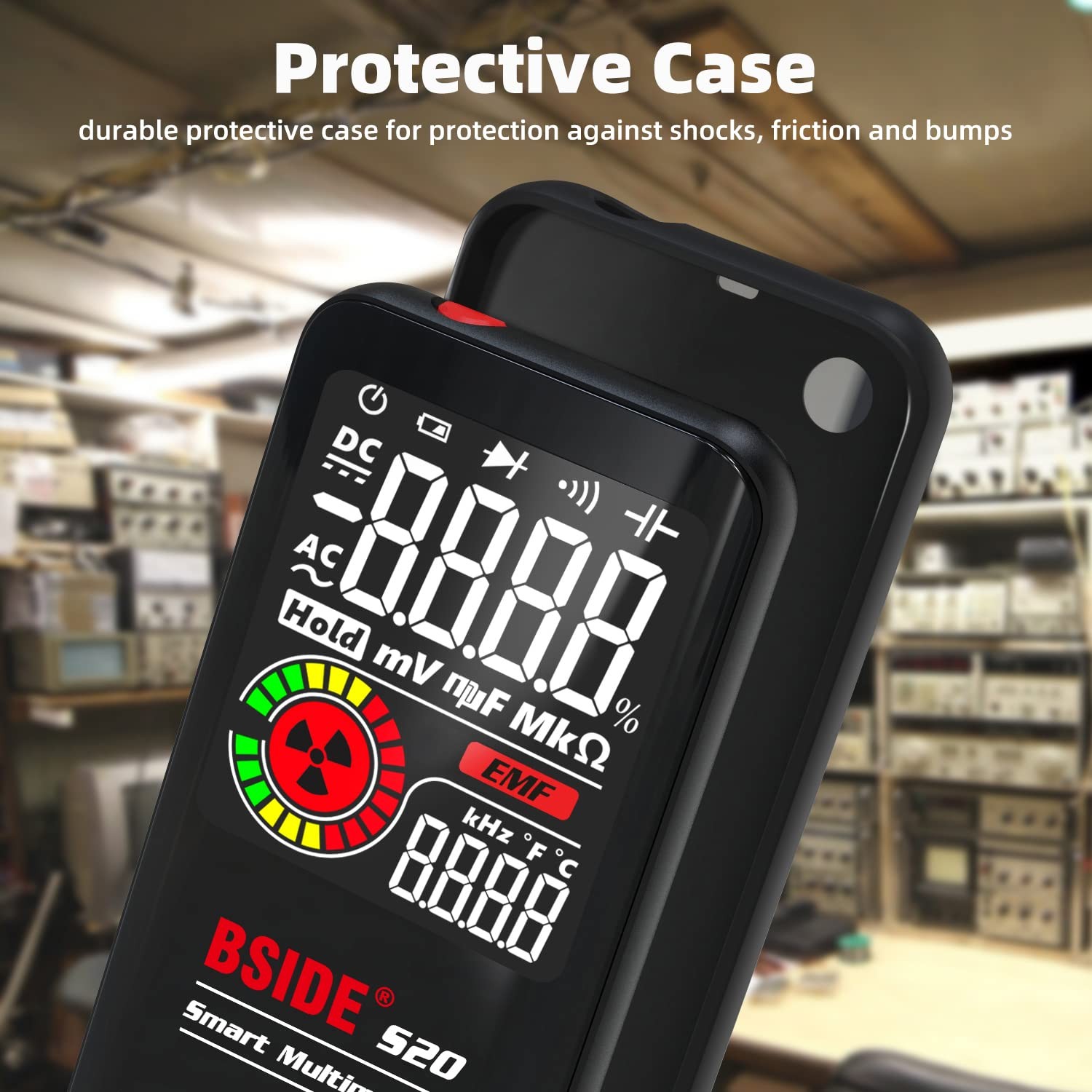 BSIDE Rechargeable S20 with EMF Detector, Detector