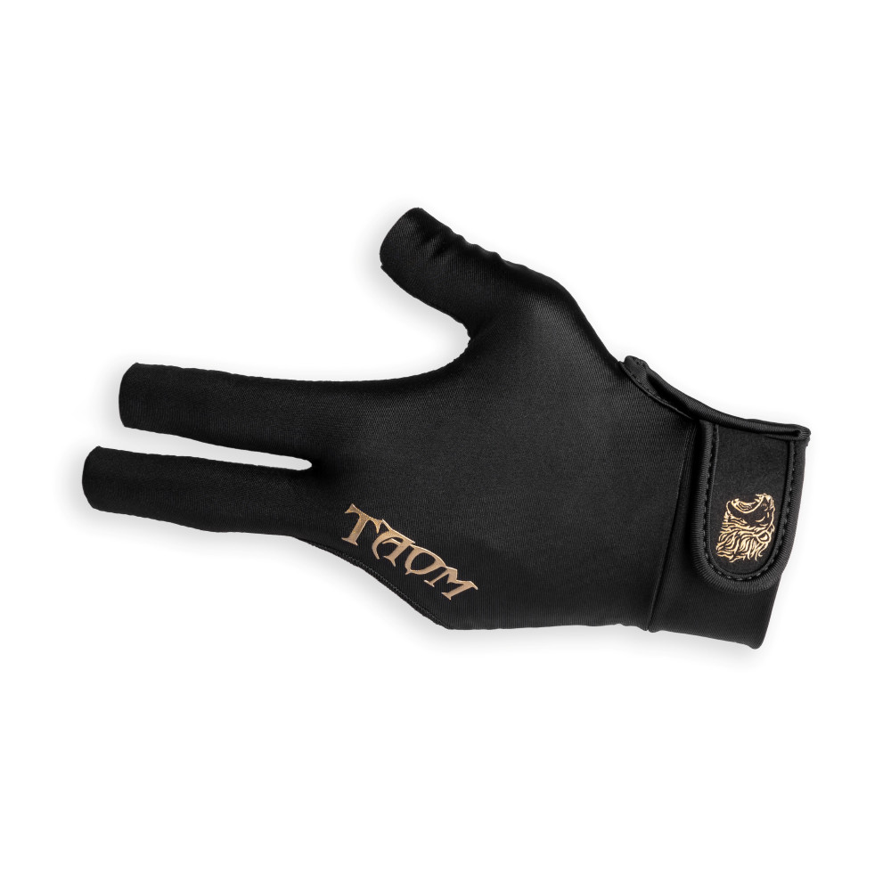 TAOM MIDAS BILLIARD GLOVE RIGHT HAND MEDIUM BLACK NEW SHIP FREE AUTHORIZED DEALR