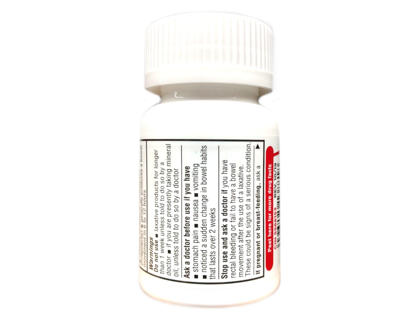 Leader Stool Softener + Stimulant Laxative 2-Pack 100 Ct Relieves Constipation