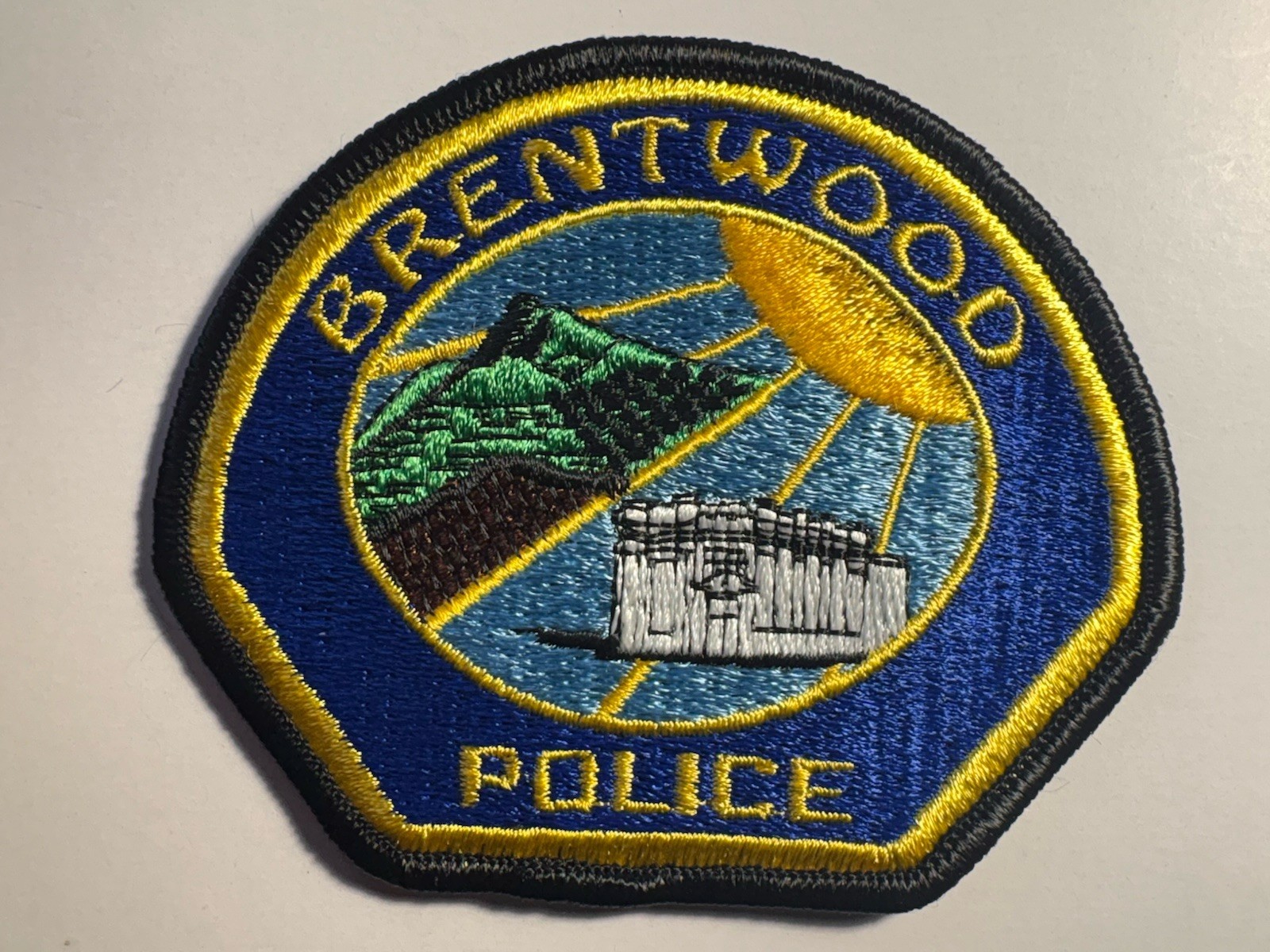 Brentwood California Police Patch