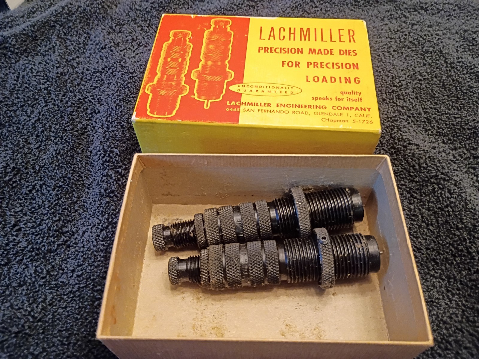 lachmiller vintage reloading dies 303 British