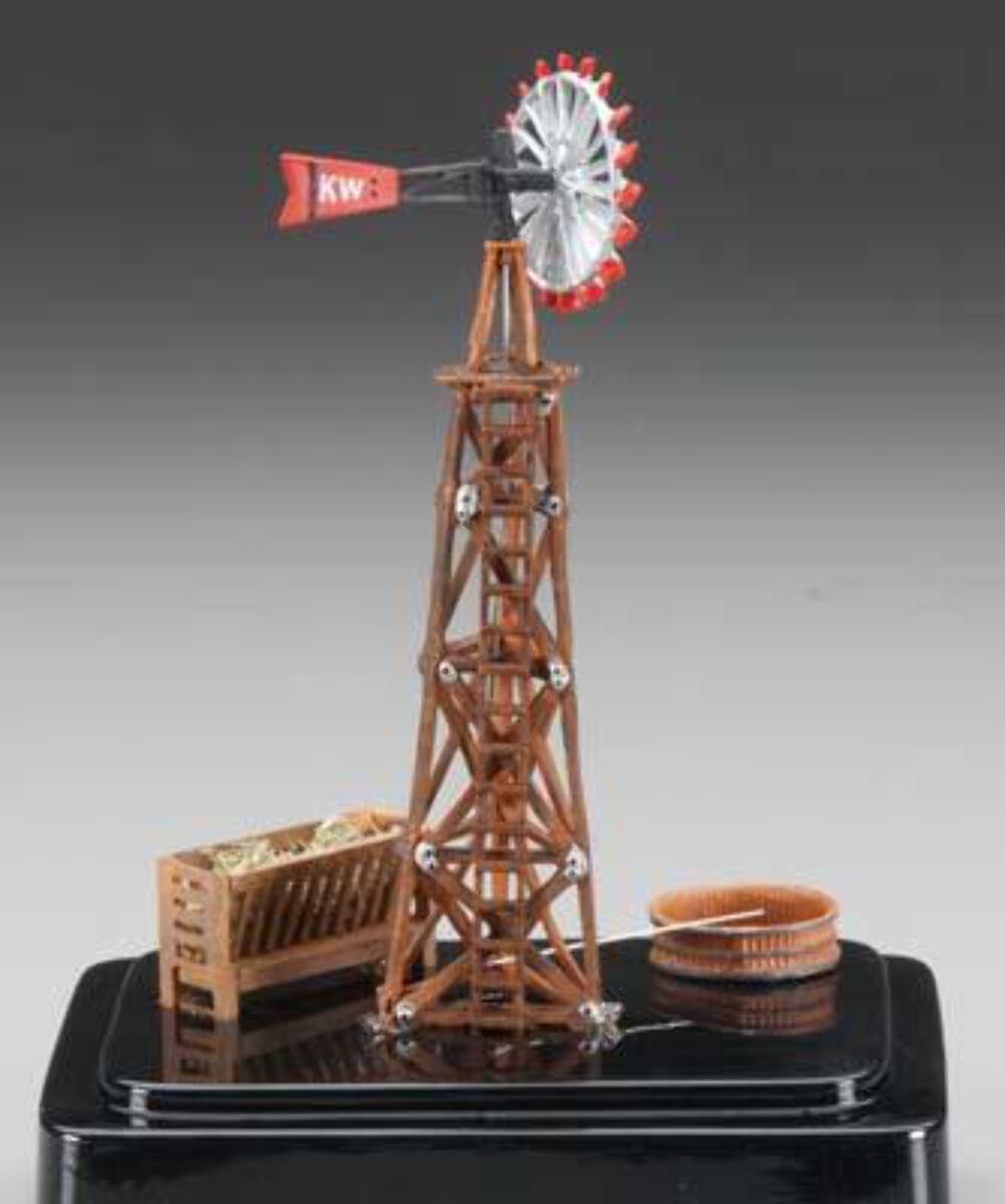 Woodland Scenics BR4937 N Windmill Structure (LandMark)