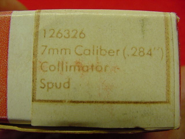Redfield - 7mm Caliber- Collimator Spud- #126326 - New !!
