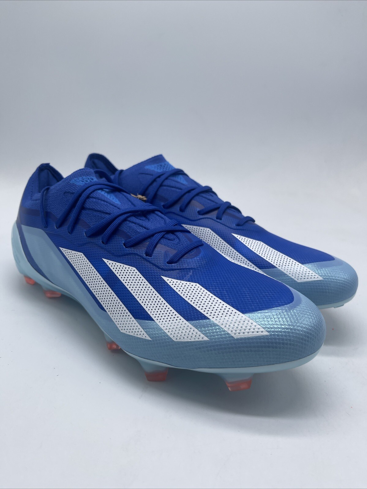Adidas X Crazyfast.1 FG GY7416 Blue Soccer Cleats Shoes Men’s Sizes 7-13.5