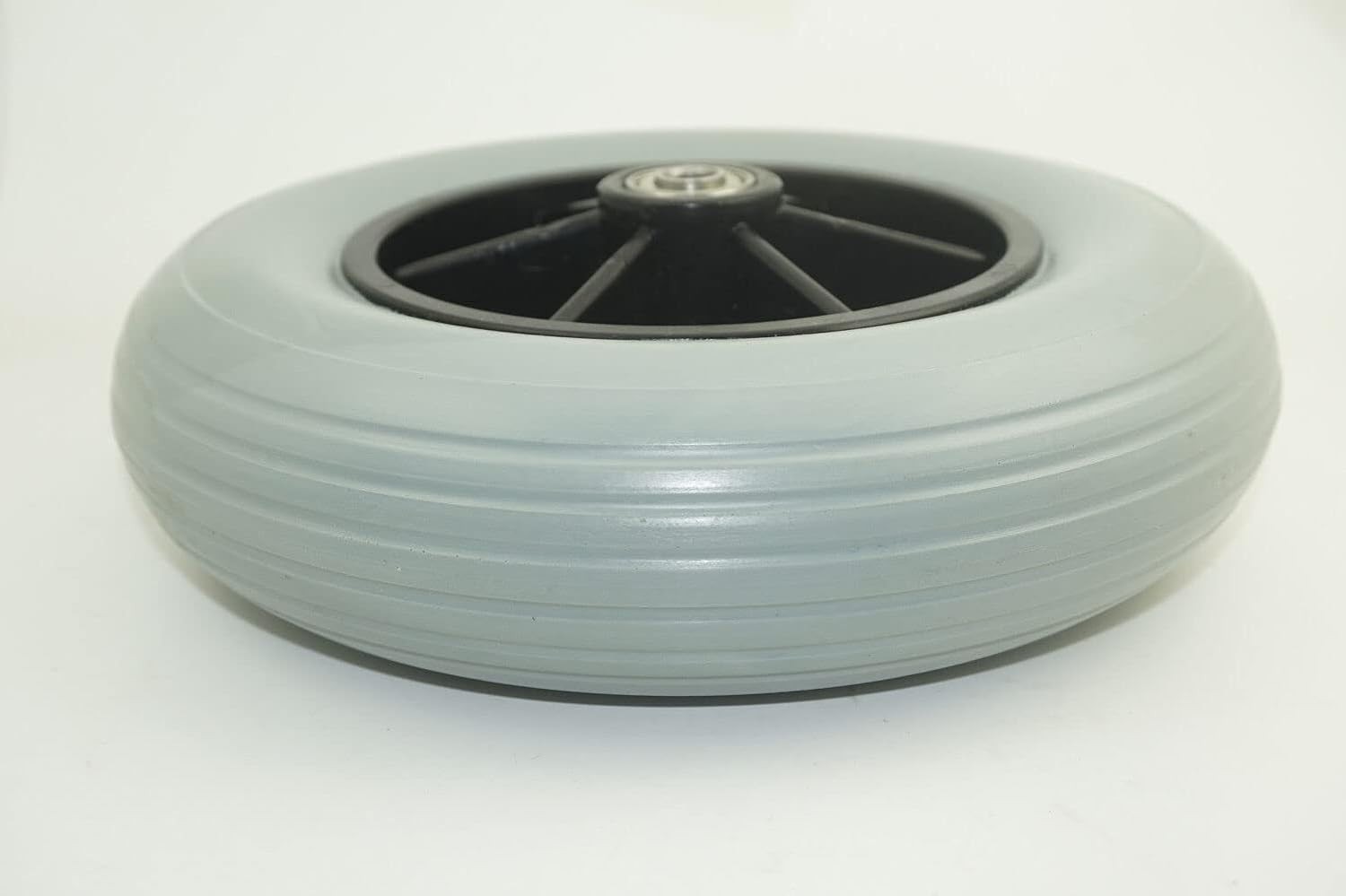 8" x 2" (200x50) Caster Solid Rubber Front Rear Caster Tires Wheels Assembly for
