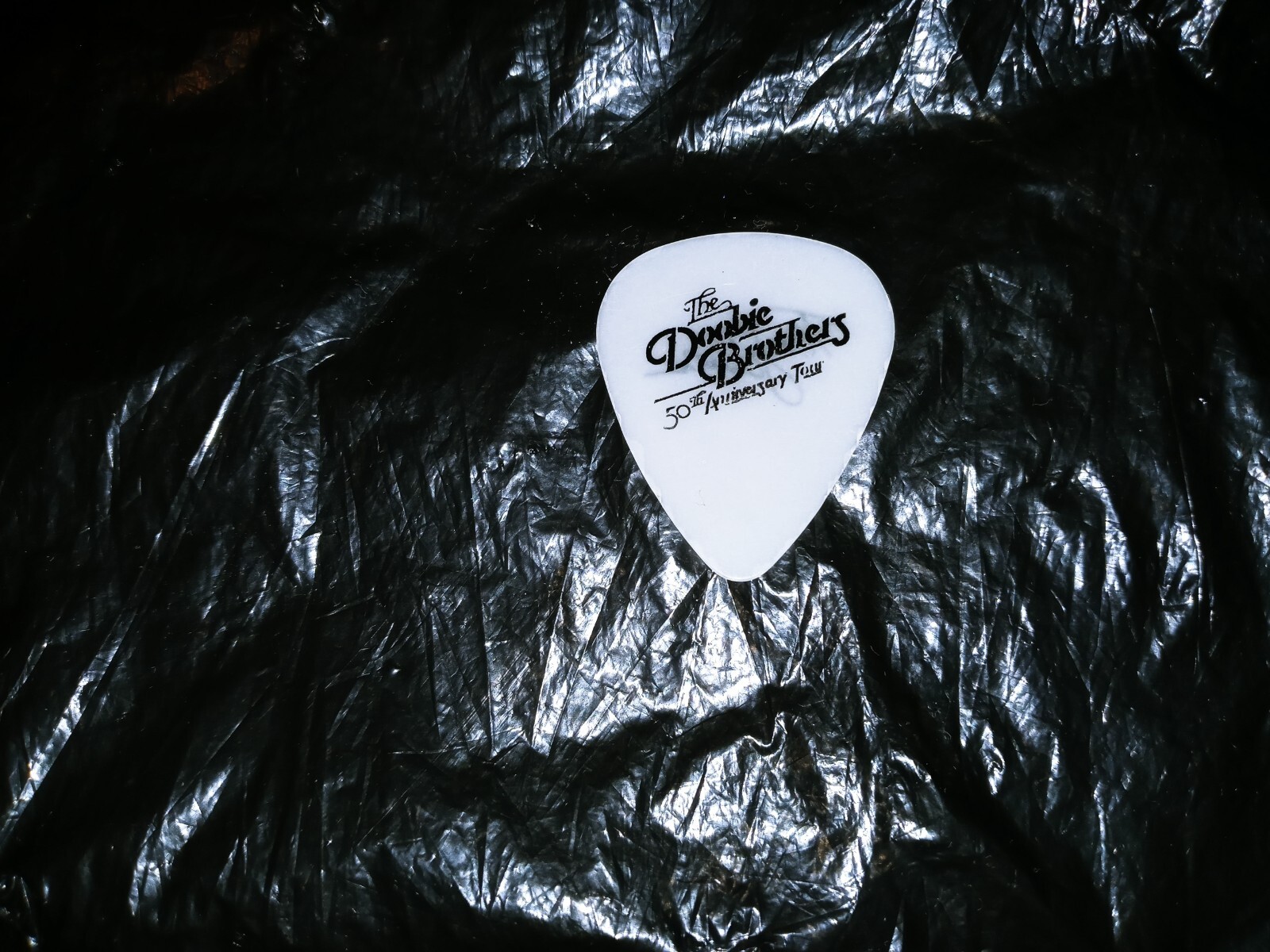The DOOBIE BROTHERS 50th Anniversary TomJohnston Signature Tour 2022 GUITAR PICK