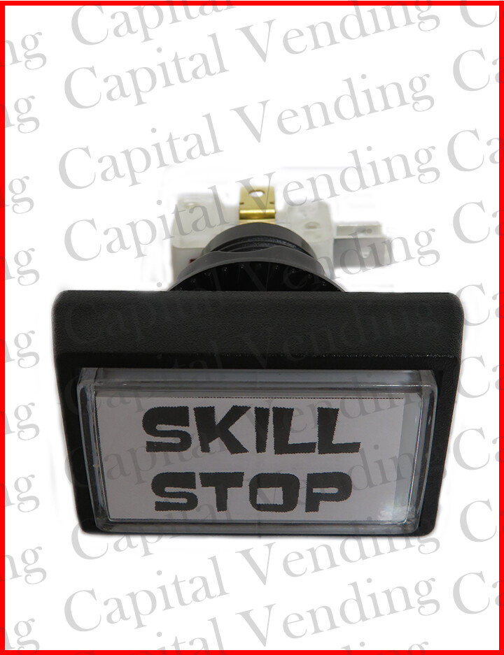 Skill Stop Button for Quarter Pusher and redemption games