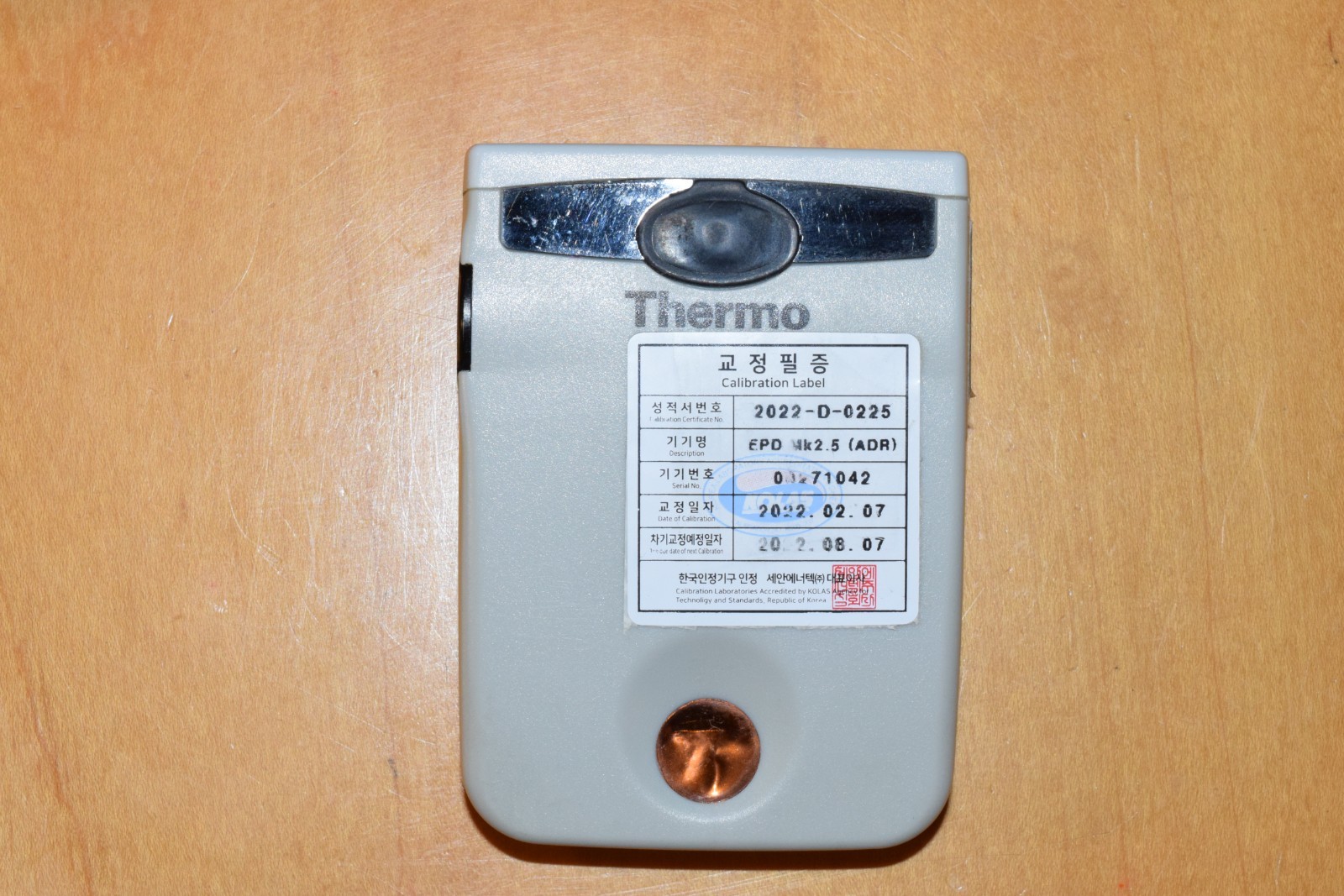 Thermo (Fisher) EPD Mk2.5+ Personal Radiation Dosmeter Hp(10) Hp(0.07) Ɣ,β,x-ray
