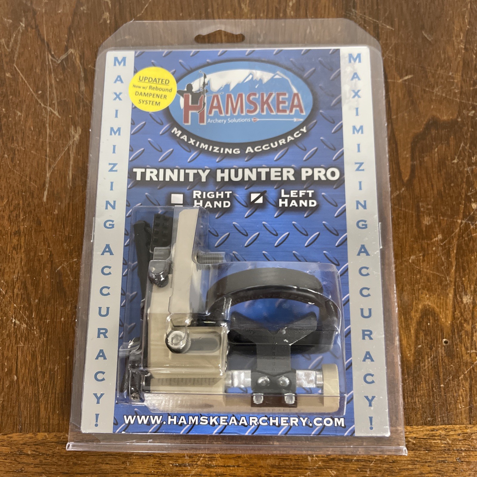 Hamskea Hybrid Hunter Pro Arrow Rest - Left Hand - Coyote Tan